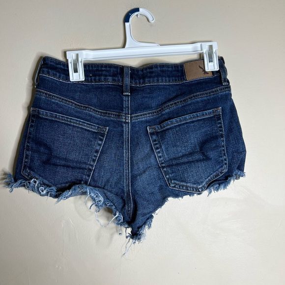 American eagle vintage hi-rise festival shorts women’s size 8 blue - Picture 2 of 8